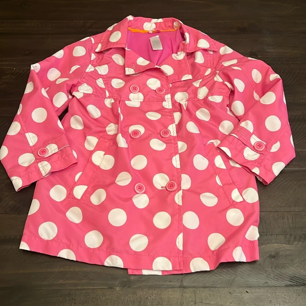 Carters Pink Polka Dot Jacket - 6X